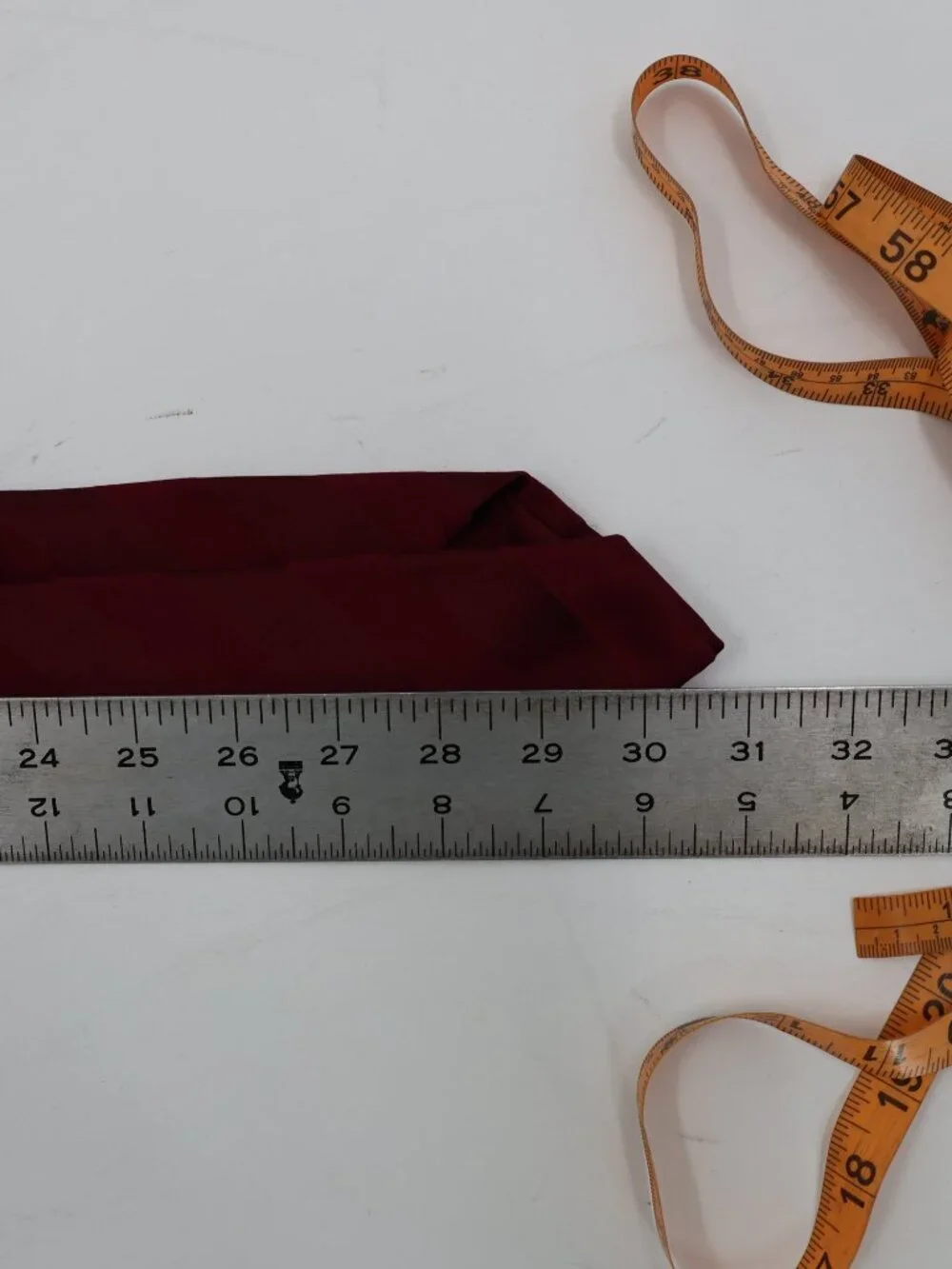 Brioni Tie Men's w3.5 L62 Silk Necktie Striped Hand Made in Italy Burgundy